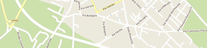 Mappa della impresa autocarrozzeria mereu deidda a SANLURI