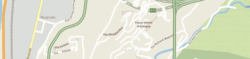 Mappa della impresa impresa di pulizia lubrano sas di giancarla croce e c a GENOVA