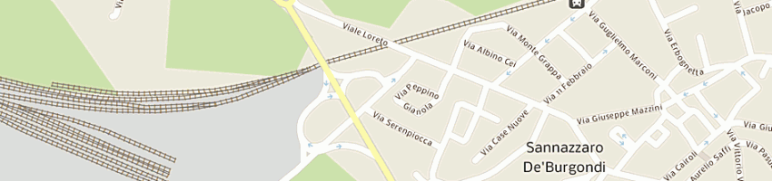 Mappa della impresa cmc sud srl a SANNAZZARO DE BURGONDI