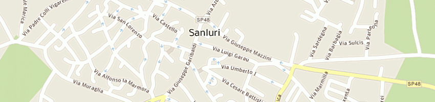 Mappa della impresa pisci masala lina a SANLURI