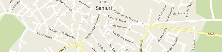 Mappa della impresa esperienze sociali cooperativa sociale arl onlus a SANLURI