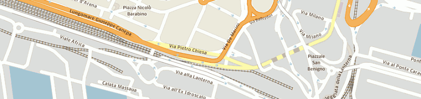 Mappa della impresa fortemar spa a GENOVA