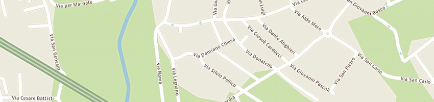 Mappa della impresa hirn steffen andreas egbe a MARNATE