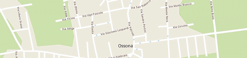 Mappa della impresa elettrica rf di ghilardi adriano a OSSONA