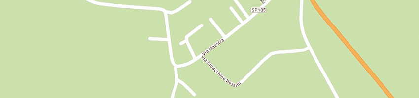 Mappa della impresa bar depresbiteris manfreda a BORGO SAN SIRO