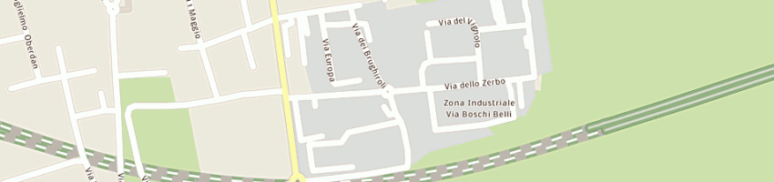 Mappa della impresa iemme spa a GORLA MAGGIORE