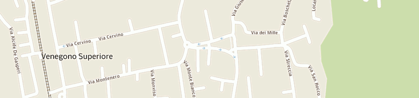 Mappa della impresa lamperti fulvia a VENEGONO SUPERIORE