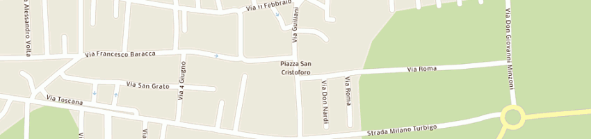 Mappa della impresa serpoint snc di garavaglia fgrana g passarella f a OSSONA