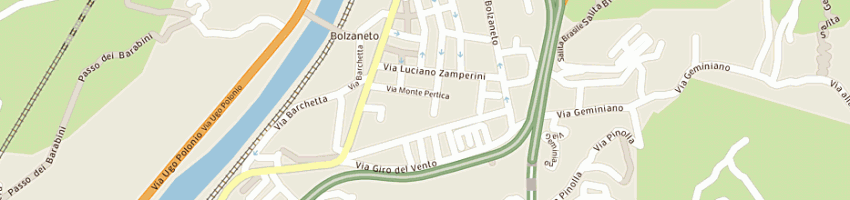 Mappa della impresa scuole pubbliche comunali asili nido a GENOVA