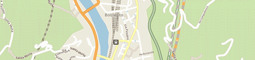 Mappa della impresa la generale pompe funebri spa a GENOVA