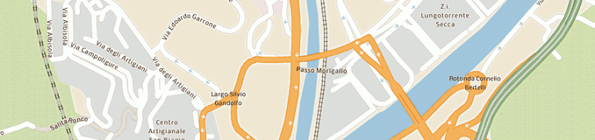 Mappa della impresa cabiati lavorazione marmi snc di cabiati giovanni e c a GENOVA