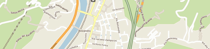 Mappa della impresa bar pippo snc roberto e maurizio e csnc a GENOVA