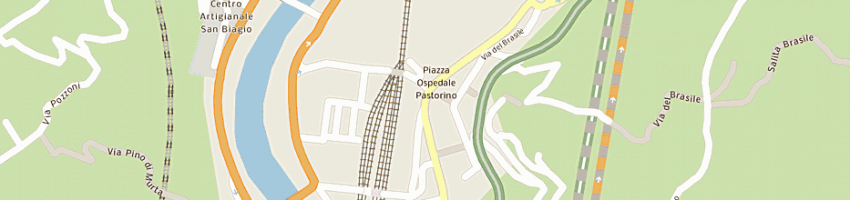 Mappa della impresa apt di tassistro patrizia e monica snc a GENOVA
