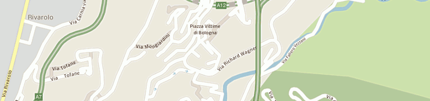 Mappa della impresa scuole pubbliche comunali materne a GENOVA