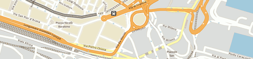 Mappa della impresa sciutti luisella a GENOVA