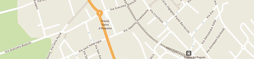 Mappa della impresa novello francesco a TRADATE