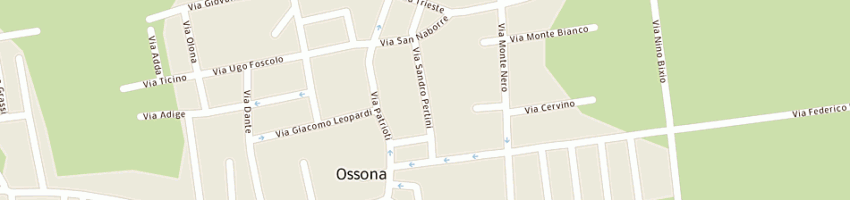 Mappa della impresa us acli i scrl a OSSONA