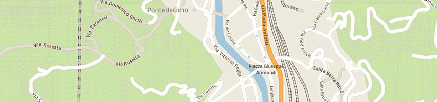 Mappa della impresa lab odontotecnico sella giovanni a GENOVA