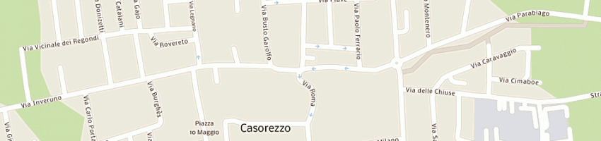 Mappa della impresa colombo assicurazioni sas di augusto colombo e c a CASOREZZO