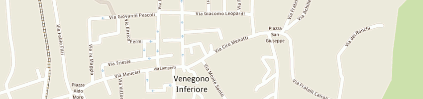 Mappa della impresa aero club varese a VENEGONO INFERIORE