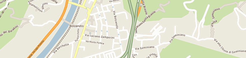 Mappa della impresa oneto mario a GENOVA