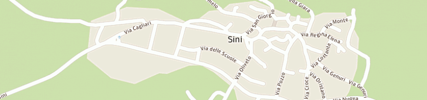 Mappa della impresa scuola media statale a SINI