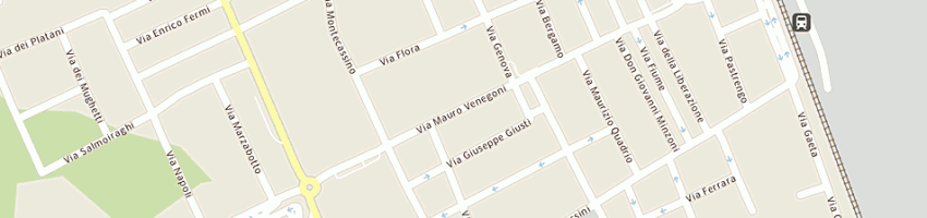 Mappa della impresa bianchi e c cuscinetti (spa) a LEGNANO