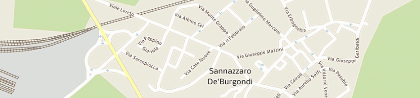 Mappa della impresa nuova seeco cooperativa sociale a responsabilita' limitata a SANNAZZARO DE BURGONDI