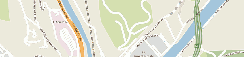 Mappa della impresa refi sas a GENOVA