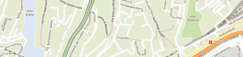 Mappa della impresa ligurcat sas di puppo antonio e c a GENOVA