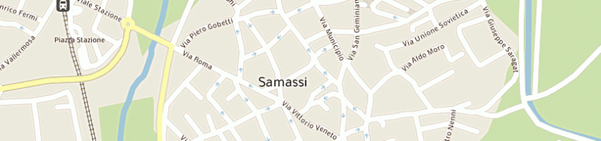 Mappa della impresa l'angolo scolastico di fenu silvana e c sas a SAMASSI