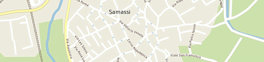 Mappa della impresa batik di muscas giorgio e c snc a SAMASSI