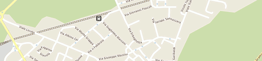 Mappa della impresa mangiante antonio a SANNAZZARO DE BURGONDI