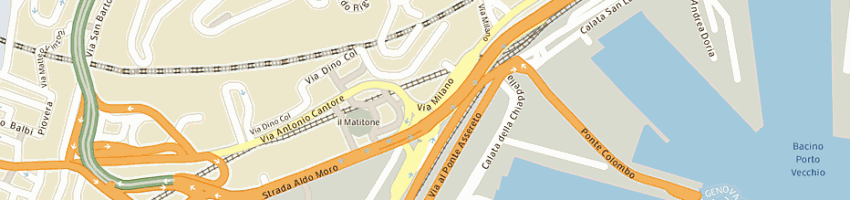 Mappa della impresa iccea a GENOVA