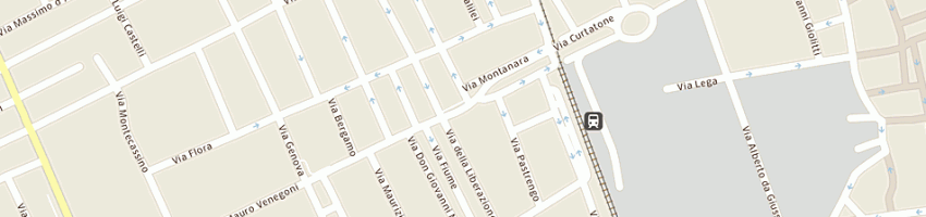 Mappa della impresa bar buffa di settembrini sas a LEGNANO