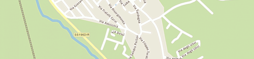 Mappa della impresa orru' simone a SAMASSI