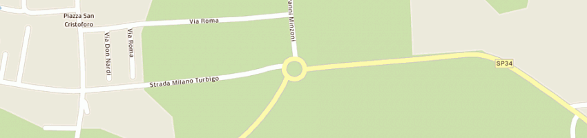 Mappa della impresa cta srl a OSSONA
