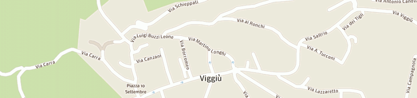 Mappa della impresa autoscuola viggiu' snc di pace lorella e c a VIGGIU 