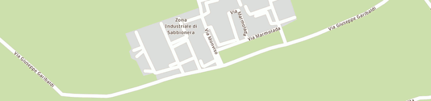 Mappa della impresa tecnotubetti srl a LOCATE VARESINO