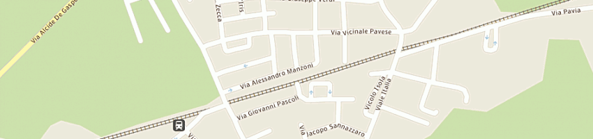 Mappa della impresa media montaggi snc di brunoldi massimo e c a SANNAZZARO DE BURGONDI