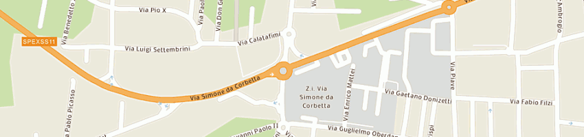 Mappa della impresa dcb di potito de gennaro e c snc a CORBETTA