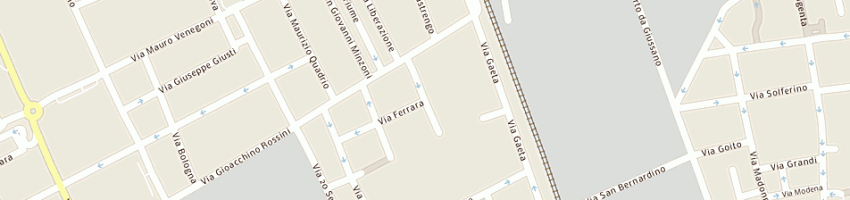 Mappa della impresa brillazzurra service sas di pastorella fabrizio e c a LEGNANO