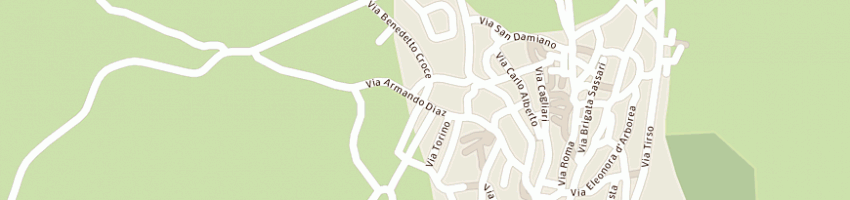 Mappa della impresa farmacia santa croce del dott chessa alessandro a ORISTANO