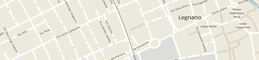 Mappa della impresa netmate srl a LEGNANO