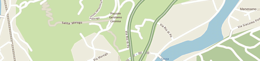 Mappa della impresa borio gianfranco a GENOVA