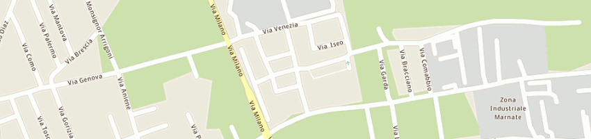 Mappa della impresa occhipinti fratelli a MARNATE