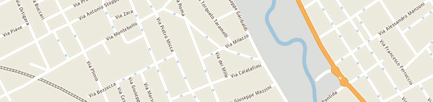 Mappa della impresa puddu piero a MILANO