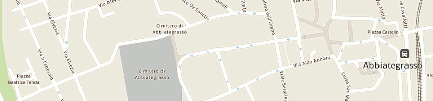 Mappa della impresa azienda municipale acqua gas a ABBIATEGRASSO