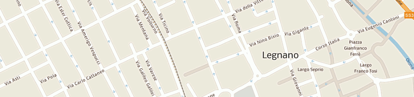 Mappa della impresa bonzi antonio a LEGNANO