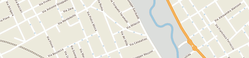 Mappa della impresa giorgetti masini debora a LEGNANO